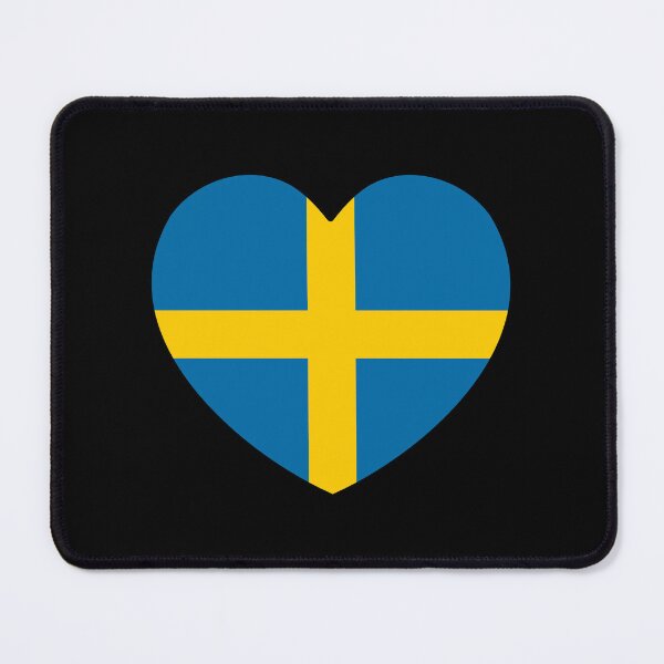 Item preview, Sweden Flag Heart designed and sold by shitpostee.