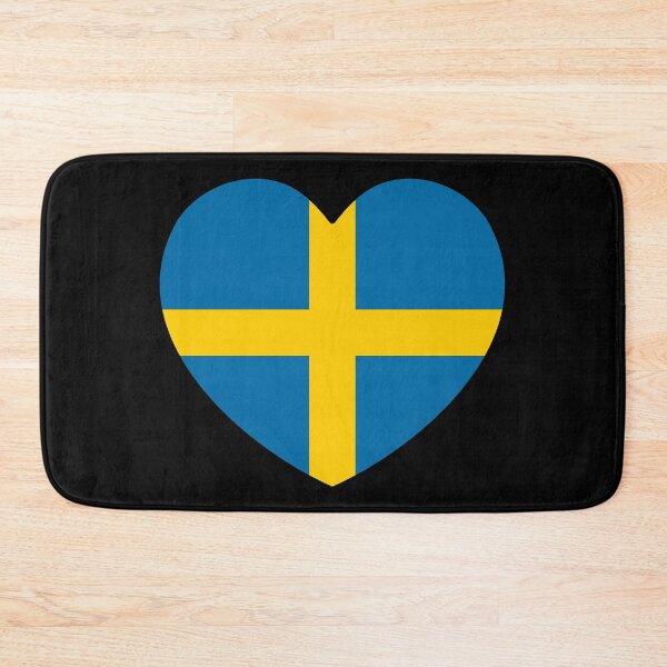 Item preview, Sweden Flag Heart designed and sold by shitpostee.