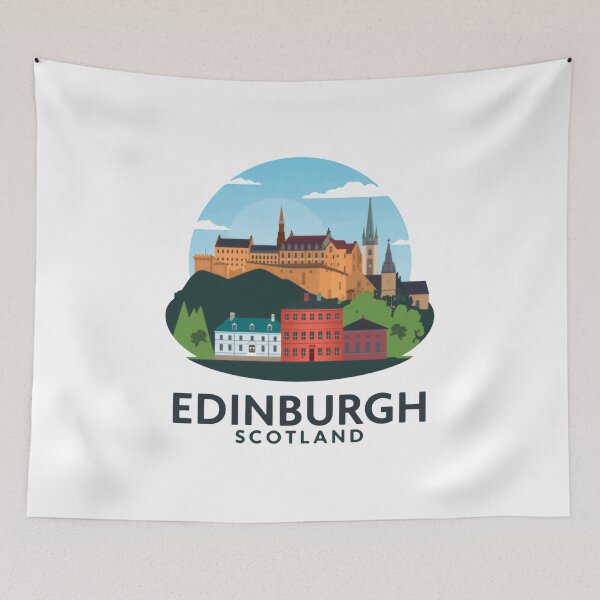 Item preview, Edinburgh Scotland Travel Vacation Tourist City Souvenir designed and sold by Simsimah26Parks.