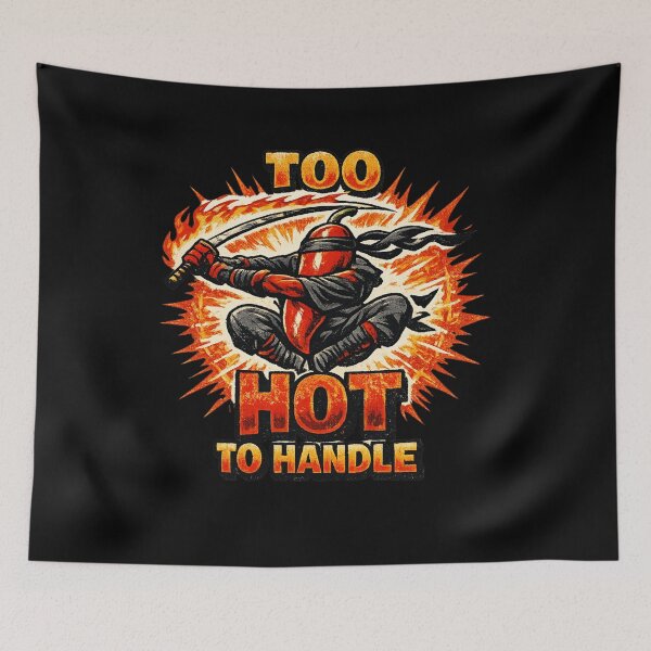 Item preview, Chili Fire Ninja – TOO HOT TO HANDLE Art designed and sold by Moedex.