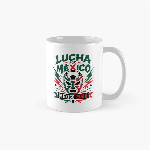Item preview, Mexico 2026 Lucha Football Design designed and sold by RedCircleArt.