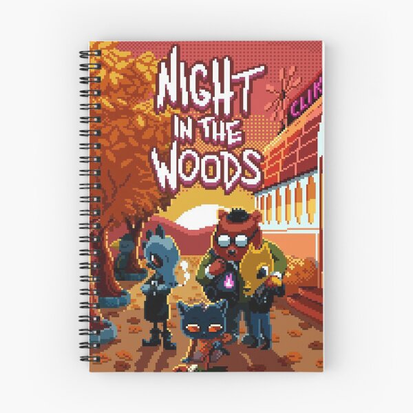 Item preview,  Night in the woods scene Pixel ARt designed and sold by · GAMING SOUL ·.