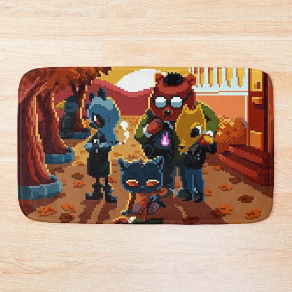 Item preview,  Night in the woods scene Pixel ARt designed and sold by · GAMING SOUL ·.
