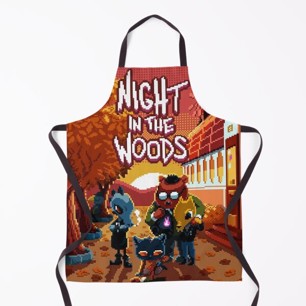 Item preview,  Night in the woods scene Pixel ARt designed and sold by · GAMING SOUL ·.