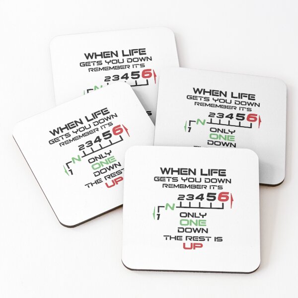 Item preview, Motorcycle Gear Pattern - One Down, Five Up designed and sold by HBDStudio.