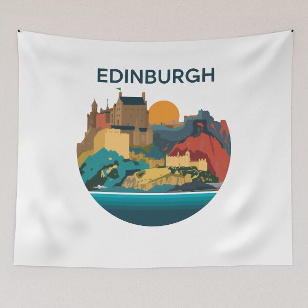 Item preview, Edinburgh Scotland Travel Vacation Souvenir Landmark designed and sold by Simsimah26Parks.