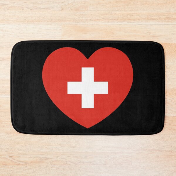 Item preview, Switzerland Flag Heart designed and sold by shitpostee.