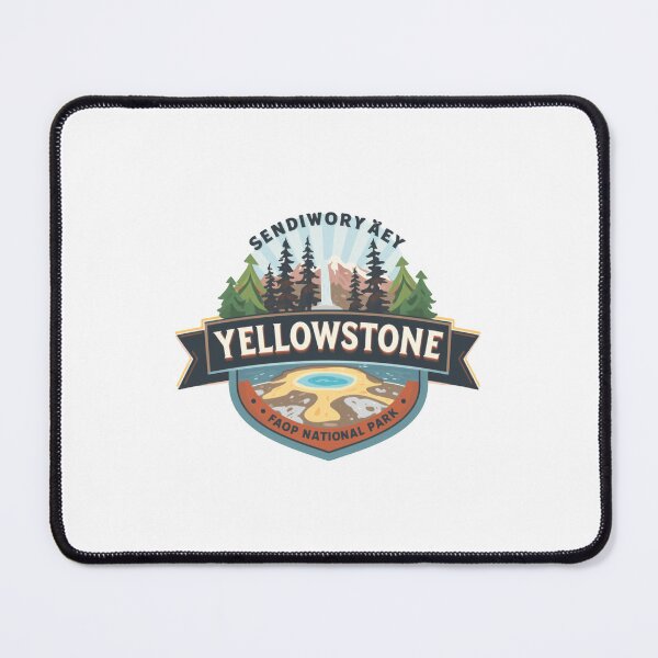 Item preview, Sendiwory Aey Yellowstone Faop National Park Travel Souvenir Hiker Explorer designed and sold by Simsimah26Parks.