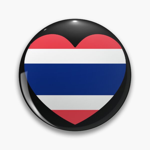 Item preview, Thailand Flag Heart designed and sold by shitpostee.
