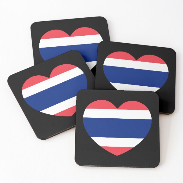 Item preview, Thailand Flag Heart designed and sold by shitpostee.