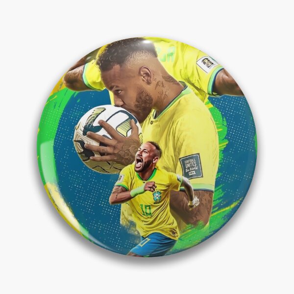 Item preview, Adulto NJR Neymar Jr Brazil Football designed and sold by Moonpaw-Whimsy.