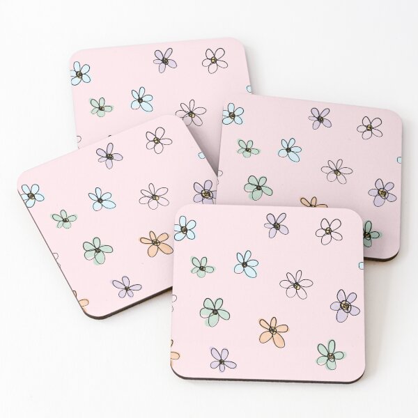 Item preview, Sketched Flowers designed and sold by The Innocent Ghost Project.