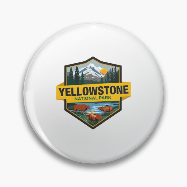 Item preview, Yellowstone National Park Travel Nature Wildlife Explorer Souvenir designed and sold by Simsimah26Parks.