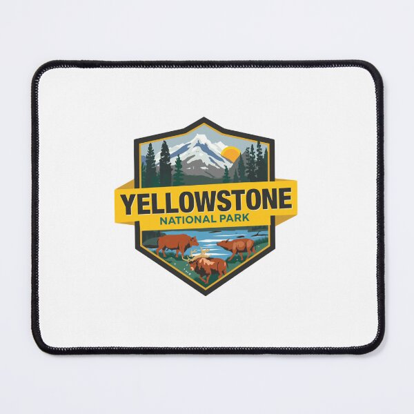 Item preview, Yellowstone National Park Travel Nature Wildlife Explorer Souvenir designed and sold by Simsimah26Parks.