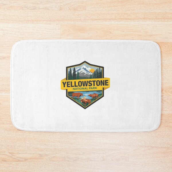 Item preview, Yellowstone National Park Travel Nature Wildlife Explorer Souvenir designed and sold by Simsimah26Parks.