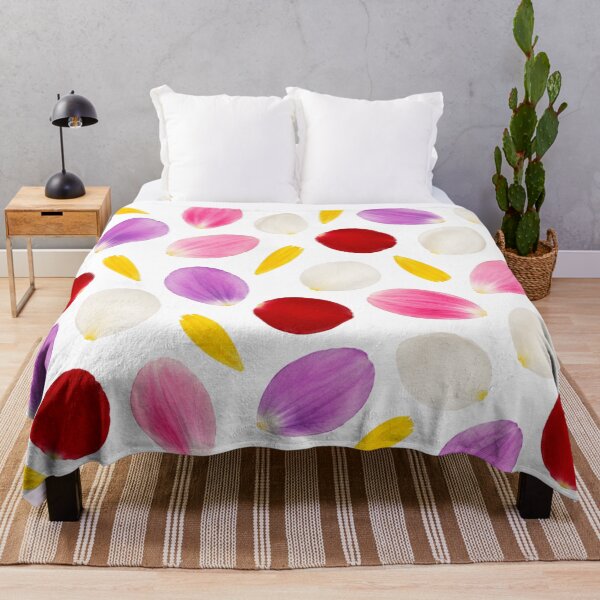 Item preview, Mixed Flower Petal Pattern – Colorful Floral Petals Seamless Design designed and sold by Seculinator.