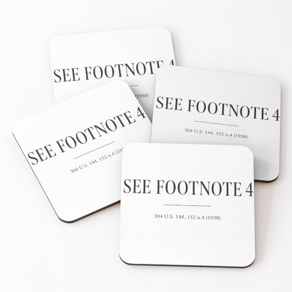 Item preview, See Footnote 4 in U.S. v. Carolene Products Co. (1938) designed and sold by PhoenixorFlame7.