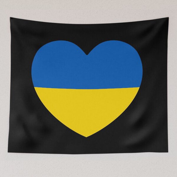 Item preview, Ukraine Flag Heart designed and sold by shitpostee.