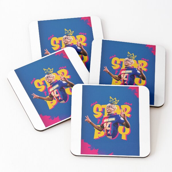 Item preview, Lamine Yamal Star Boy Barcelona Poster designed and sold by Moonpaw-Whimsy.
