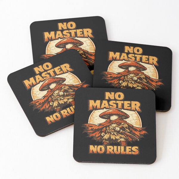 Item preview, Mushroom Ronin – NO MASTER NO RULES designed and sold by Moedex.