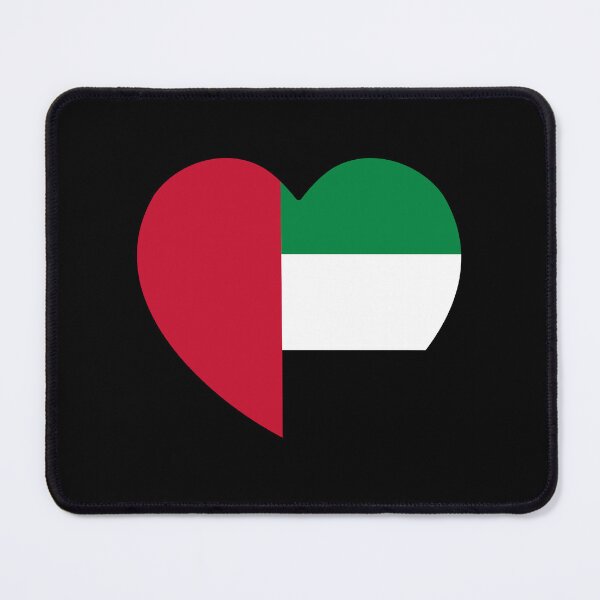 Item preview, United Arab Emirates Flag Heart designed and sold by shitpostee.