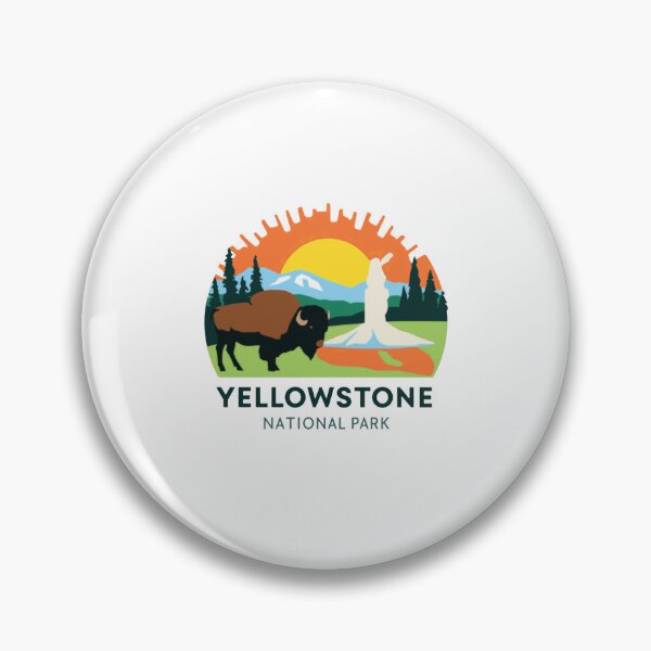 Item preview, Yellowstone National Park Bison Geyser Traveler Outdoors designed and sold by Simsimah26Parks.