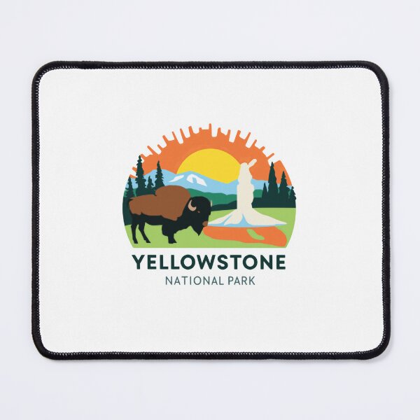 Item preview, Yellowstone National Park Bison Geyser Traveler Outdoors designed and sold by Simsimah26Parks.