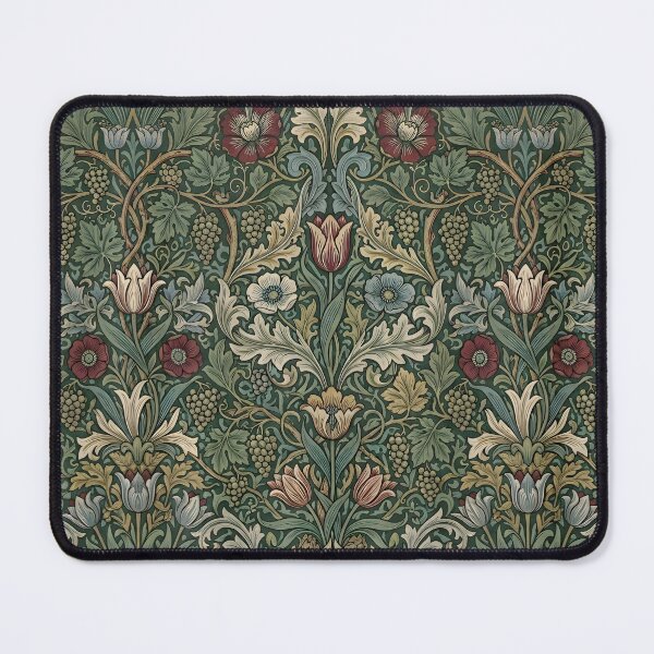Item preview, Vintage Arts and Crafts Botanical Floral Pattern, William Morris Inspired Aesthetic designed and sold by GreatPeopleMind.
