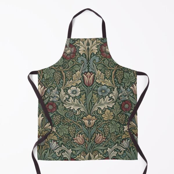 Item preview, Vintage Arts and Crafts Botanical Floral Pattern, William Morris Inspired Aesthetic designed and sold by GreatPeopleMind.