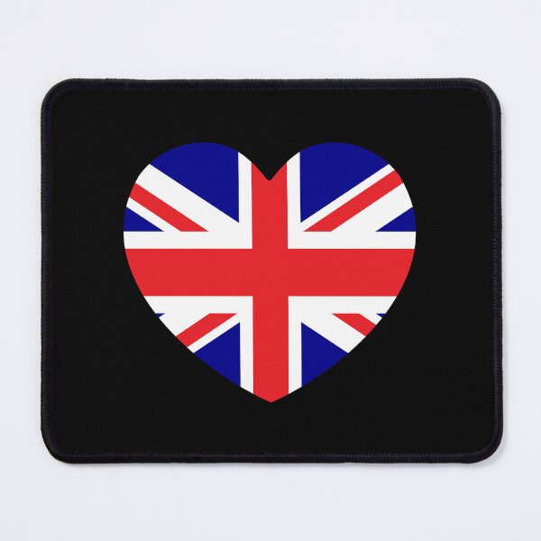 Item preview, United Kingdom Flag Heart designed and sold by shitpostee.