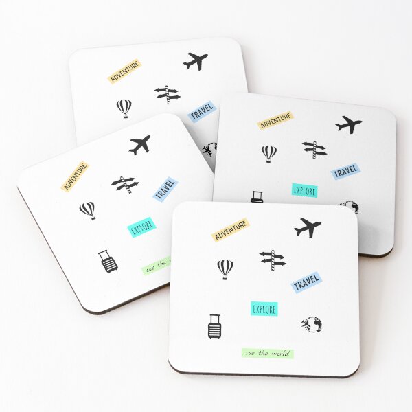 Item preview, Travel Explore Adventure See The World designed and sold by PublicArtDesign.