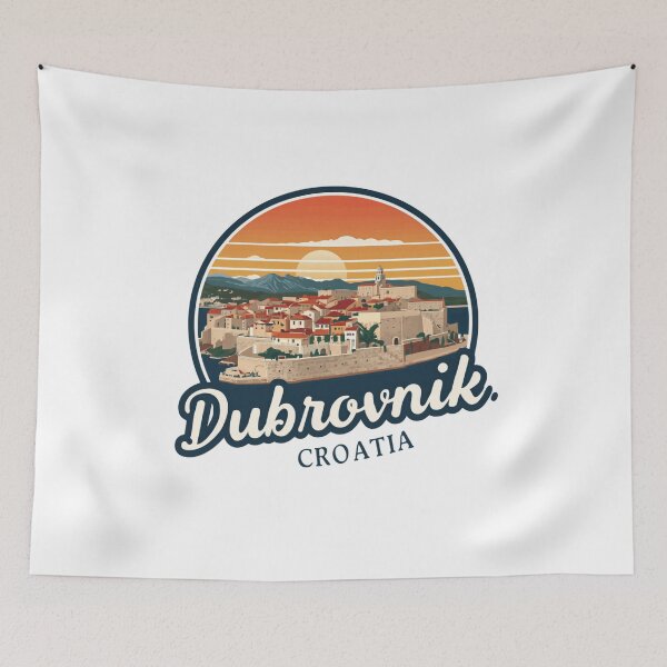 Item preview, Dubrovnik Croatia Travel Destination Souvenir Traveler designed and sold by Simsimah26Parks.