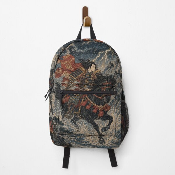 Item preview, Thunder General - Vintage Japanese Samurai Ukiyo-e Woodblock designed and sold by bapupa.