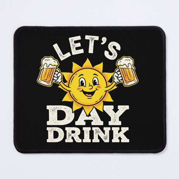 Item preview, Let's Day Drink Funny Summer Beer Drinking Party Shirt designed and sold by ArcaneArtistry.