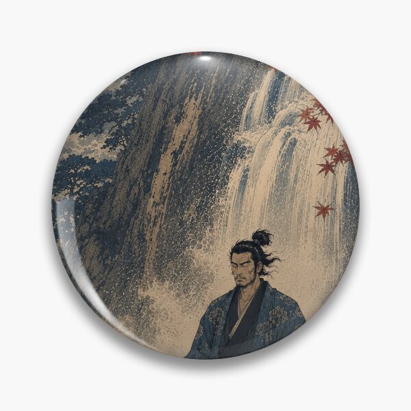 Item preview, Zen Blademaster - Vintage Japanese Samurai Ukiyo-e Woodblock designed and sold by bapupa.