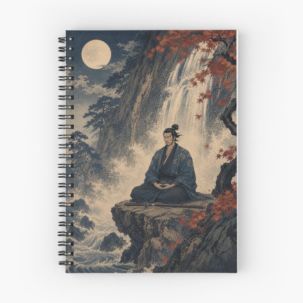 Item preview, Zen Blademaster - Vintage Japanese Samurai Ukiyo-e Woodblock designed and sold by bapupa.
