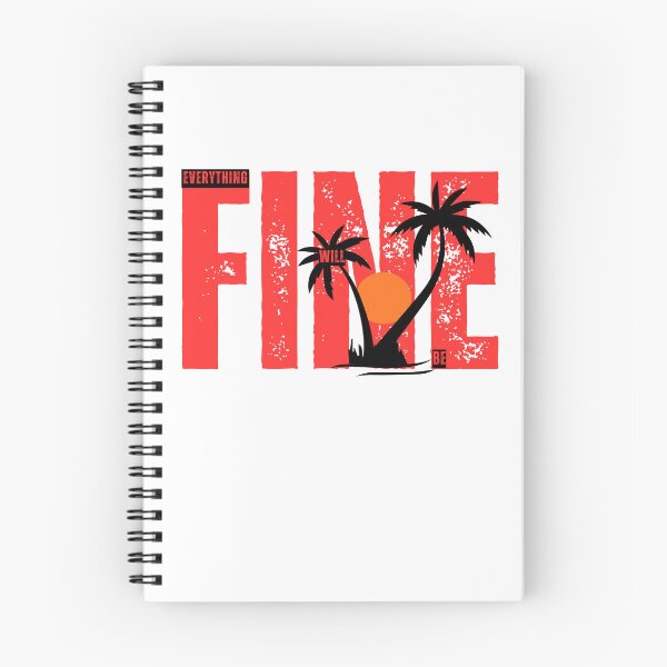 Item preview, Tropical Everything Will Be Fine designed and sold by MarselArt.