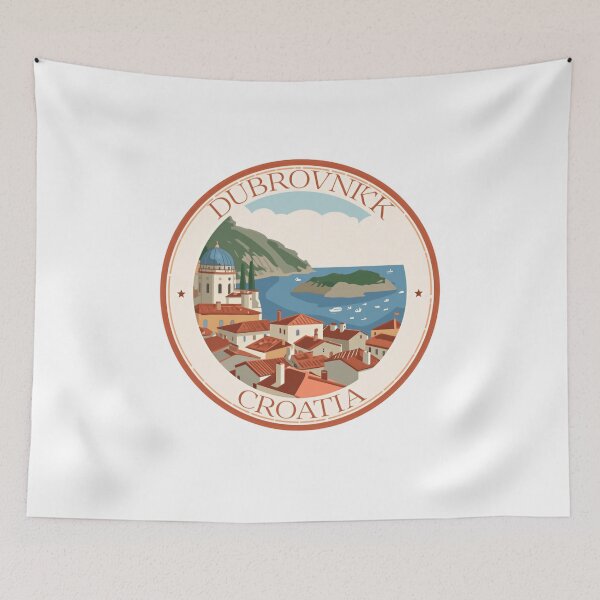 Item preview, Dubrovnikk Croatia Travel Destination Souvenir Gift designed and sold by Simsimah26Parks.
