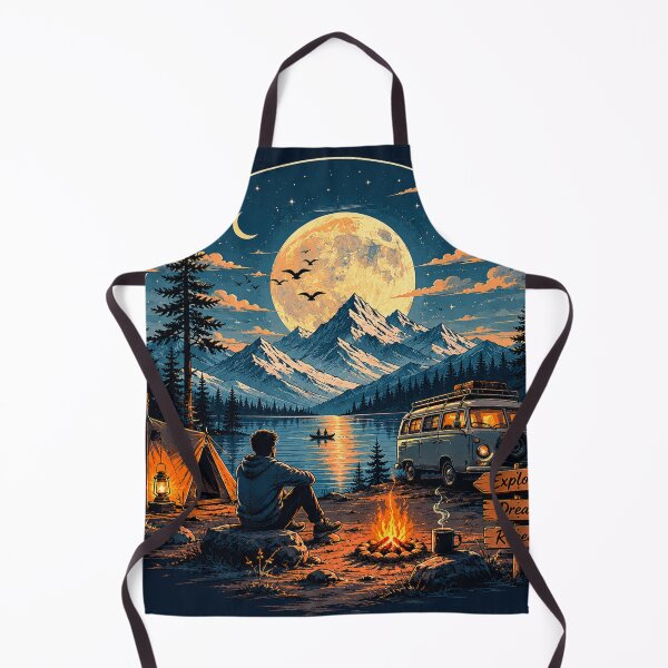 Item preview, Explore • Dream • Repeat | Vintage Camping Adventure T-Shirt designed and sold by Tanu Biswas.