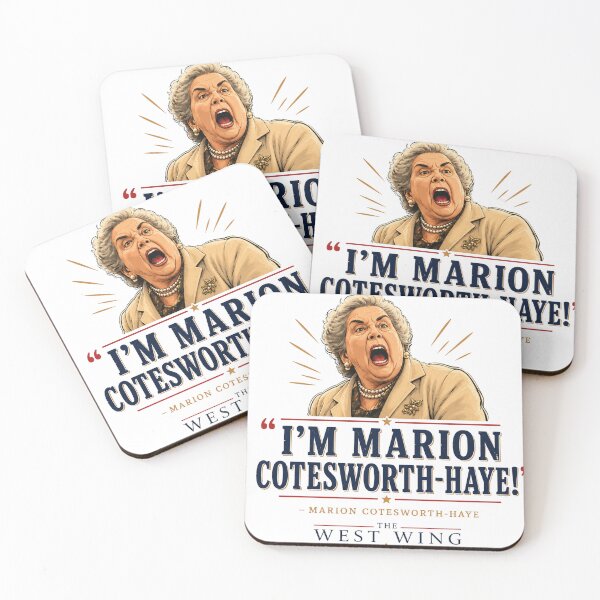 Item preview, I’M MARION COTESWORTH-HAYE! (Lighter Background) designed and sold by PhoenixorFlame7.