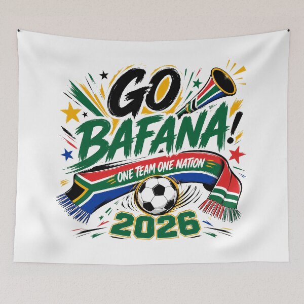 Item preview, South Africa 2026 Bafana Football Pride designed and sold by RedCircleArt.