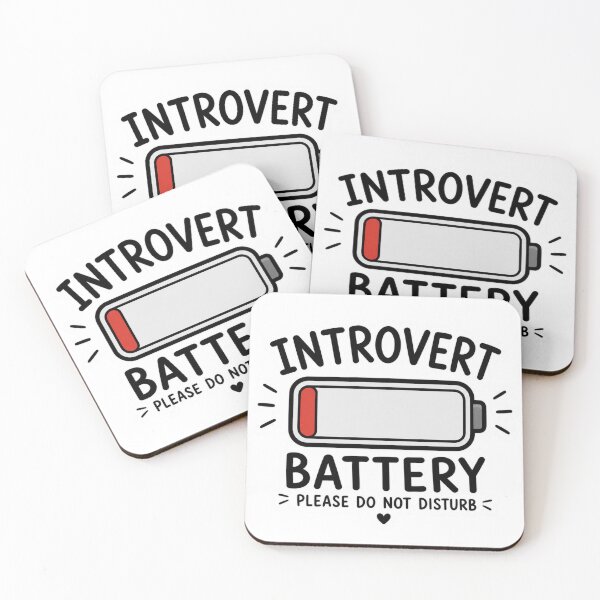 Item preview, Introvert Battery Please Do Not Disturb designed and sold by PriyankaSonara.