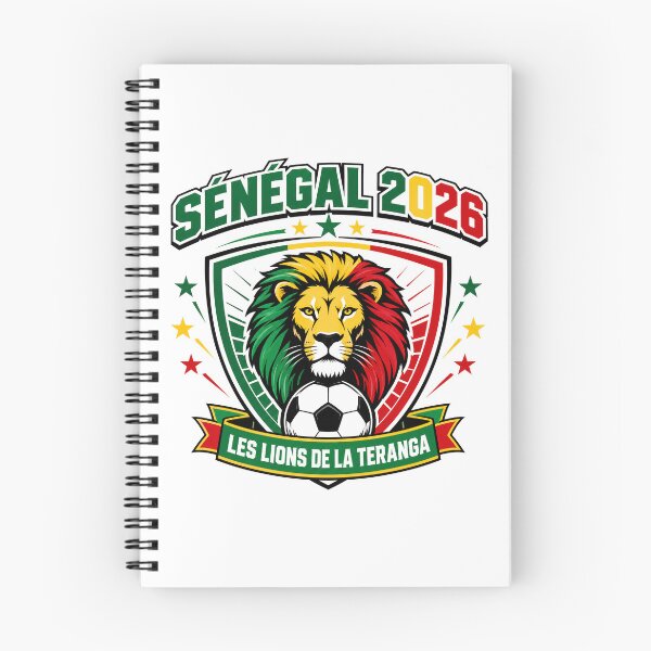 Item preview, Senegal 2026 Teranga Lions Football Crest designed and sold by RedCircleArt.