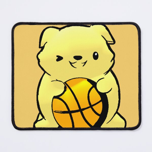 Item preview, Kawaii Dog Basketball Chibi Dog Cute designed and sold by AstronautMerch.