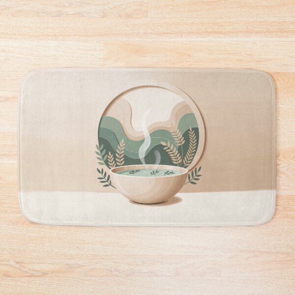 Item preview, Herbal Bath Stillness Wall Art designed and sold by TrendMorphic.