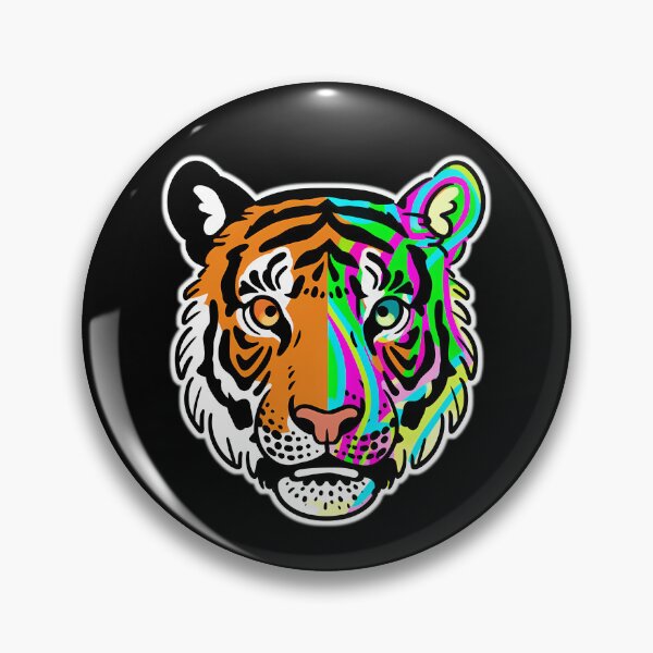 Item preview, Colorful Tiger Cute Design designed and sold by Hungry-Fox.