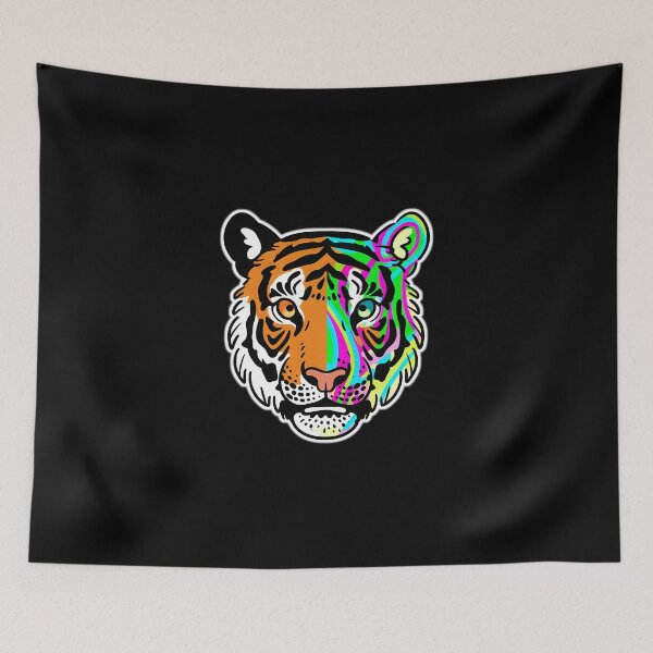 Item preview, Colorful Tiger Cute Design designed and sold by Hungry-Fox.