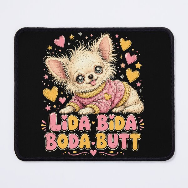 Item preview, Lida Bida Boda Butt Cute Chihuahua Puppy | Funny Dog Lover Design designed and sold by ArcaneArtistry.