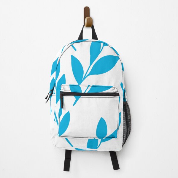 Item preview, Blue Botanical Leaves Seamless Pattern Background – Minimal Floral Nature Repeat Design designed and sold by Longsilp.