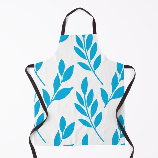 Item preview, Blue Botanical Leaves Seamless Pattern Background – Minimal Floral Nature Repeat Design designed and sold by Longsilp.